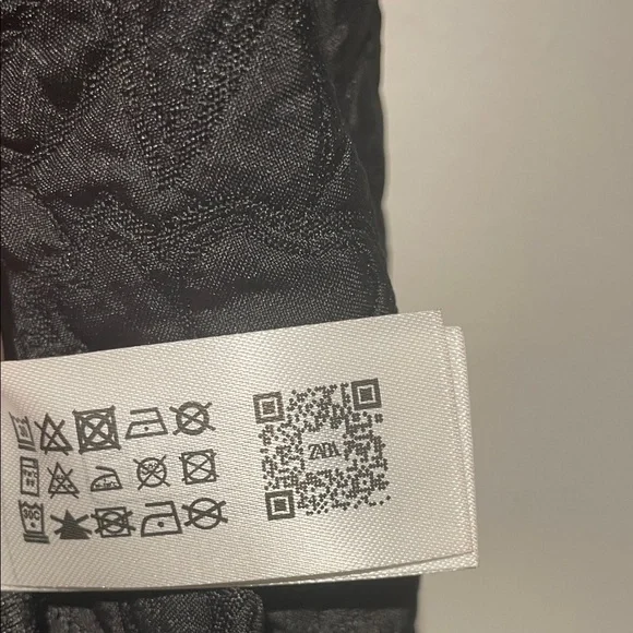 NWOT Zara Women's Black Textured Jacket - Picture 11 of 14